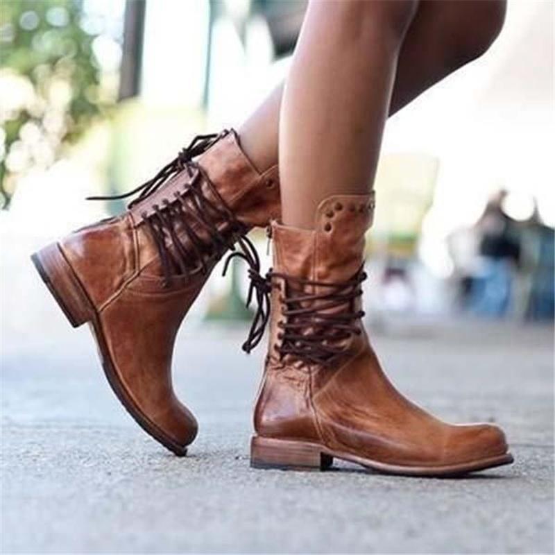 SUE™|CLASSIC LACE-UP BOOTS