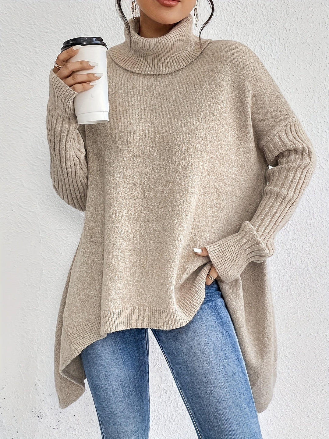 NIKKI™|OVERSIZED TURTLENECK